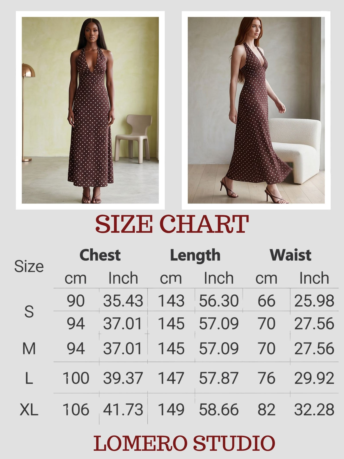 Sexy Polka Dot Vacation Dress for Women, Trendy Sleeveless Retro A-Line Maxi Dress,