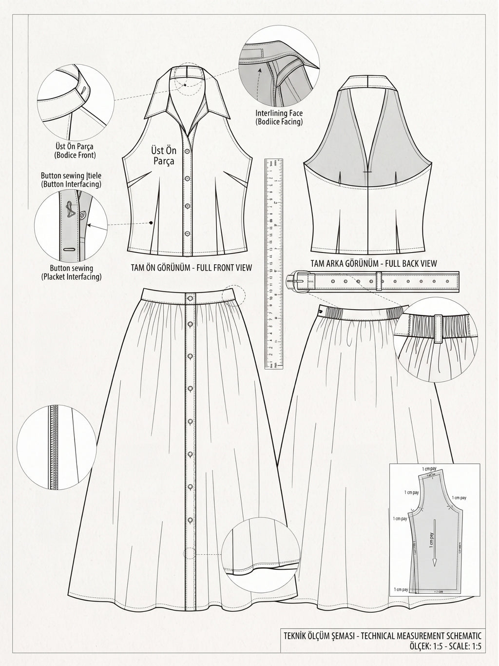 Trendy Sleeveless A-Line Dress for Women | Stylish Collared Belted Midi Dress, Casual Outfit