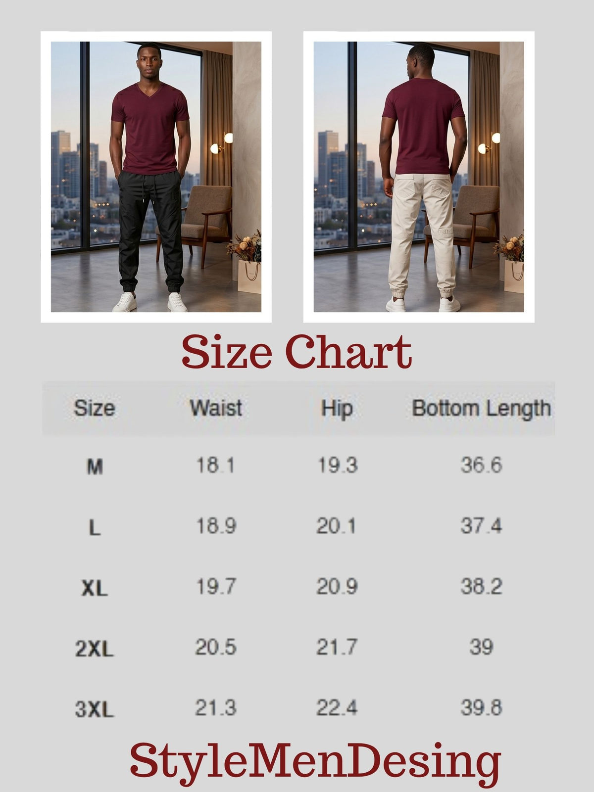 Mens Plus Size Pants, Casual Jogger Pants, Drawstring Trousers, Lightweight Gym Sweatpants, Pocketed Ankle Cuffed Tracksuit Bottoms